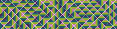Color Rhombus tile tessellation pattern illustration