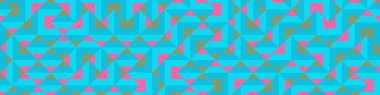 Color Rhombus tile tessellation pattern illustration