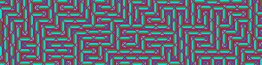 Color Rhombus tile tessellation pattern illustration