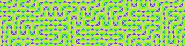 Color Rhombus tile tessellation pattern illustration
