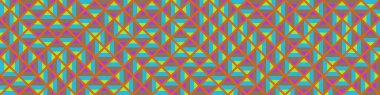 Color Rhombus tile tessellation pattern illustration
