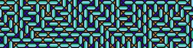 Color Rhombus tile tessellation pattern illustration