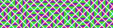 Color Rhombus tile tessellation pattern illustration