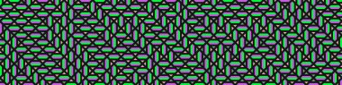 Color Rhombus tile tessellation pattern illustration