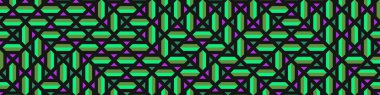 Color Rhombus tile tessellation pattern illustration