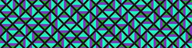 Color Rhombus tile tessellation pattern illustration