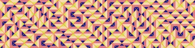 Color Rhombus tile tessellation pattern illustration