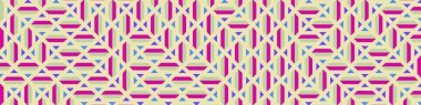 Color Rhombus tile tessellation pattern illustration