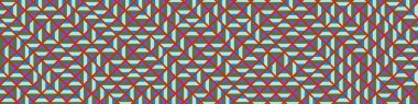 Color Rhombus tile tessellation pattern illustration