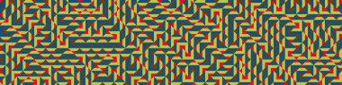 Color Rhombus tile tessellation pattern illustration