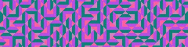 Color Rhombus tile tessellation pattern illustration