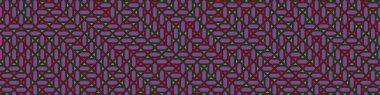 Color Rhombus tile tessellation pattern illustration
