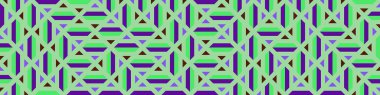 Color Rhombus tile tessellation pattern illustration