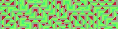 Color Rhombus tile tessellation pattern illustration