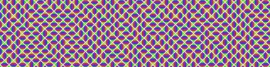 Color Rhombus tile tessellation pattern illustration
