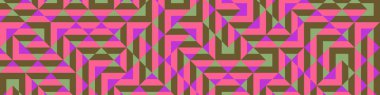 Color Rhombus tile tessellation pattern illustration