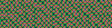 Color Rhombus tile tessellation pattern illustration