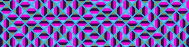 Color Rhombus tile tessellation pattern illustration