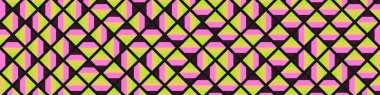 Color Rhombus tile tessellation pattern illustration