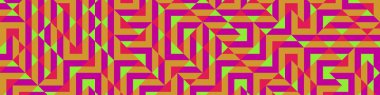 Color Rhombus tile tessellation pattern illustration