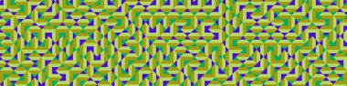 Color Rhombus tile tessellation pattern illustration
