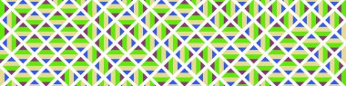 Color Rhombus tile tessellation pattern illustration
