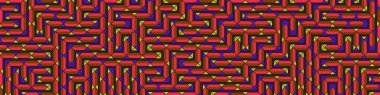 Color Rhombus tile tessellation pattern illustration