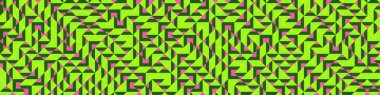 Color Rhombus tile tessellation pattern illustration