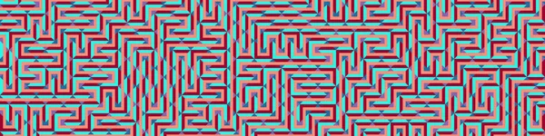 Color Rhombus tile tessellation pattern illustration