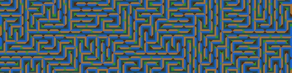 Color Rhombus tile tessellation pattern illustration