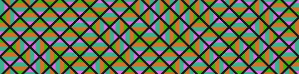 Color Rhombus tile tessellation pattern illustration