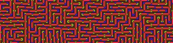 Color Rhombus tile tessellation pattern illustration