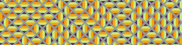 Color Rhombus tile tessellation pattern illustration