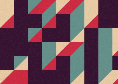 Edward Zajecs 2. Cubo 'nun 1971' deki uygulaması. Esasen 8 taştan oluşan bir Truchet fayans seti ve yerleştirme sanatı illüstrasyonu için kurallar.