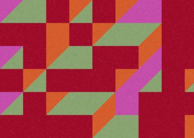 Edward Zajecs 2. Cubo 'nun 1971' deki uygulaması. Esasen 8 taştan oluşan bir Truchet fayans seti ve yerleştirme sanatı illüstrasyonu için kurallar.