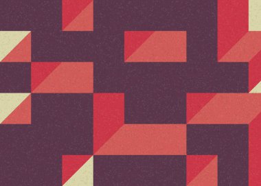 Edward Zajecs 2. Cubo 'nun 1971' deki uygulaması. Esasen 8 taştan oluşan bir Truchet fayans seti ve yerleştirme sanatı illüstrasyonu için kurallar.