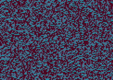 Edward Zajecs 2. Cubo 'nun 1971' deki uygulaması. Esasen 8 taştan oluşan bir Truchet fayans seti ve yerleştirme sanatı illüstrasyonu için kurallar.