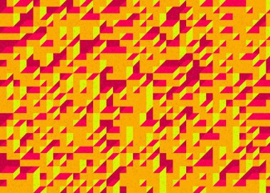 Edward Zajecs 2. Cubo 'nun 1971' deki uygulaması. Esasen 8 taştan oluşan bir Truchet fayans seti ve yerleştirme sanatı illüstrasyonu için kurallar.