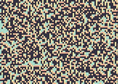 Edward Zajecs 2. Cubo 'nun 1971' deki uygulaması. Esasen 8 taştan oluşan bir Truchet fayans seti ve yerleştirme sanatı illüstrasyonu için kurallar.