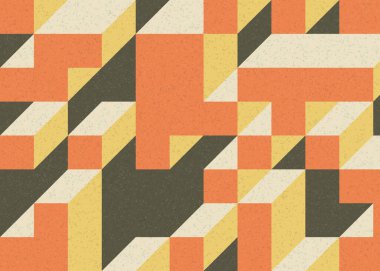 Edward Zajecs 2. Cubo 'nun 1971' deki uygulaması. Esasen 8 taştan oluşan bir Truchet fayans seti ve yerleştirme sanatı illüstrasyonu için kurallar.