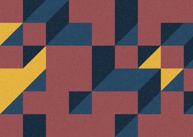 Edward Zajecs 2. Cubo 'nun 1971' deki uygulaması. Esasen 8 taştan oluşan bir Truchet fayans seti ve yerleştirme sanatı illüstrasyonu için kurallar.