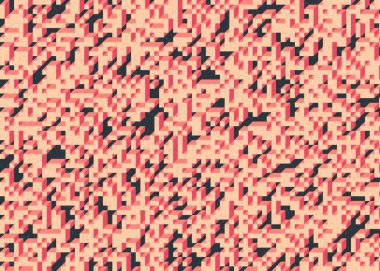 Edward Zajecs 2. Cubo 'nun 1971' deki uygulaması. Esasen 8 taştan oluşan bir Truchet fayans seti ve yerleştirme sanatı illüstrasyonu için kurallar.