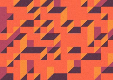 Edward Zajecs 2. Cubo 'nun 1971' deki uygulaması. Esasen 8 taştan oluşan bir Truchet fayans seti ve yerleştirme sanatı illüstrasyonu için kurallar.