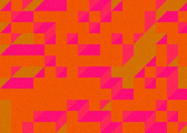 Edward Zajecs 2. Cubo 'nun 1971' deki uygulaması. Esasen 8 taştan oluşan bir Truchet fayans seti ve yerleştirme sanatı illüstrasyonu için kurallar.