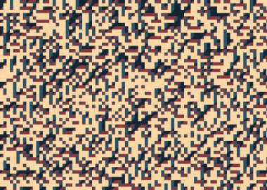 Edward Zajecs 2. Cubo 'nun 1971' deki uygulaması. Esasen 8 taştan oluşan bir Truchet fayans seti ve yerleştirme sanatı illüstrasyonu için kurallar.