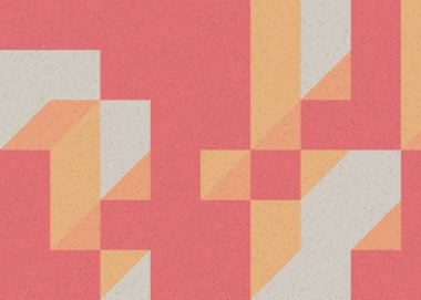 Edward Zajecs 2. Cubo 'nun 1971' deki uygulaması. Esasen 8 taştan oluşan bir Truchet fayans seti ve yerleştirme sanatı illüstrasyonu için kurallar.