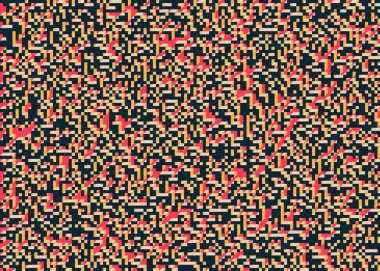 Edward Zajecs 2. Cubo 'nun 1971' deki uygulaması. Esasen 8 taştan oluşan bir Truchet fayans seti ve yerleştirme sanatı illüstrasyonu için kurallar.