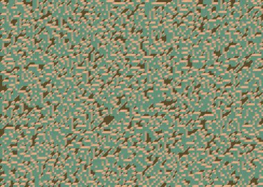 Edward Zajecs 2. Cubo 'nun 1971' deki uygulaması. Esasen 8 taştan oluşan bir Truchet fayans seti ve yerleştirme sanatı illüstrasyonu için kurallar.