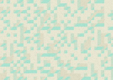 Edward Zajecs 2. Cubo 'nun 1971' deki uygulaması. Esasen 8 taştan oluşan bir Truchet fayans seti ve yerleştirme sanatı illüstrasyonu için kurallar.