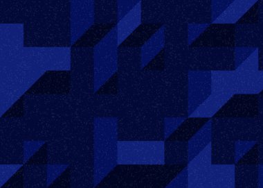 Edward Zajecs 2. Cubo 'nun 1971' deki uygulaması. Esasen 8 taştan oluşan bir Truchet fayans seti ve yerleştirme sanatı illüstrasyonu için kurallar.